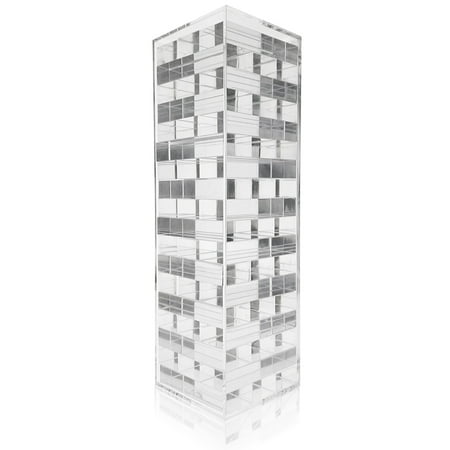 OnDisplay 3D Luxe Acrylic Stacking Tower Puzzle Game, (Best Mobile Tower Defense Games)