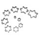 thumbnail image 4 of Juego de moldes para galletas Sincero acero inoxidable 10 piezas, 4 of 10