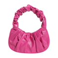 thumbnail image 5 of Bolso de hombro con diseño de nube plisada de color sólido de nuevo estilo coreano de contraste de color, bolso de tendencia urbana, bolso de mano para mujer debajo del brazo, 5 of 5