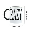 thumbnail image 2 of Vxdvou Personalized Ceramic Coffee Mug, Funny Custom Mug for Birthday & Christmas, Unique Text Mug for Men & Women, Microwave & Dishwasher Safe, Ideal Gift for Home and Kitchen Lovers, 2 of 4