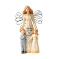 thumbnail image 3 of Fzaqwen Family Figurines Sculpture Craft Hand Painted Home Decor Tabletop Decoration for Mum and Kids, 3 of 9