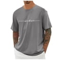 thumbnail image 1 of 2025 T-Shirt Surdimensionné pour Homme T-Shirt Fruit d'Été T-Shirt Col Rond T-Shirts Extra Longs pour Hommes T-Shirt à Manches Courtes avec Imprimé de Ville T-Shirts Basiques Hommes T-Shirt Ample Cœur T-Shirts Décontractés T-Shirts de Sport, 1 of 4