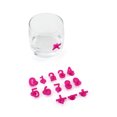 thumbnail image 4 of 7 Sets Wine Glass Charm Suction Number Wine Glass Marker Drink Glass Tag, 4 of 10