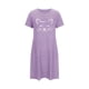 thumbnail image 4 of Camisón corto de talla grande para mujer, camisón de manga corta con estampado de pecho a la moda, camisón para mujer, 4 of 5