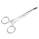 thumbnail image 1 of Pinzas para el pelo de oreja de gato y perro de acero inoxidable, abrazadera de limpieza con punta curva, 1 of 8