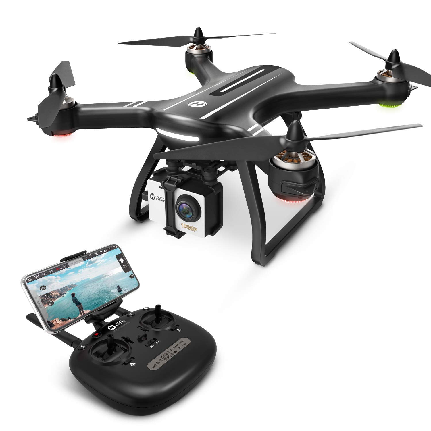 holy stone gps fpv rc drone