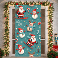 thumbnail image 3 of Decorative Design Santa Claus Banner Snowman Theme Reindeer Decoration Christmas Elements for Holiday Party Indoor Scene Winter Celebration, 3 of 9