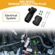 thumbnail image 2 of Conector de sensor de rueda ABS de 2 pines Unique Bargains, conector macho hembra impermeable, terminal de cable para Toyota, 1 juego, 2 of 6