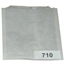 Brown Paper Goods Grease Proof Plain Waxed Paper Sandwich Bag, 6" Length x 0.75" Width x 6.5" Depth | 1000/Box