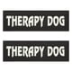 thumbnail image 1 of 1 par de parches para chaleco de perro, parche reflectante para chaleco de perro, parche para arnés de perro, placa de identificación extraíble para perro, 1 of 6