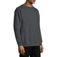 thumbnail image 3 of Hanes EcoSmart Crewneck Men's Sweatshirt Charcoal Heather XL, 3 of 6