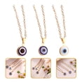thumbnail image 3 of BRIGHTFUFU 3 unids turco malvado ojo collar unisex azul ojo encanto joyería collar regalo, 3 of 8