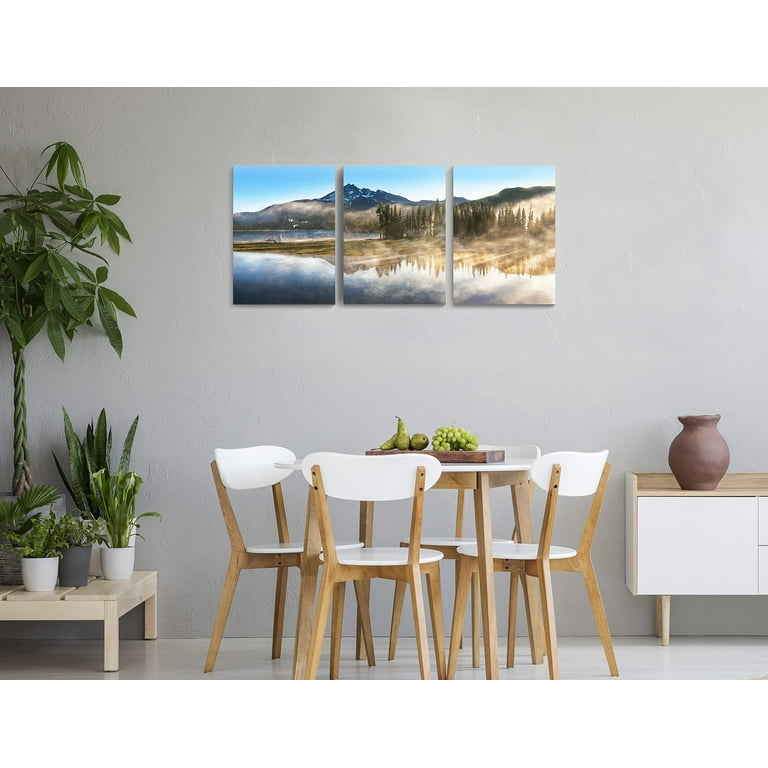 Longmont Colorado Summer-Pen King-A3208-Home shops Decor Holiday Artwork Texture Painting Dining Wall Art