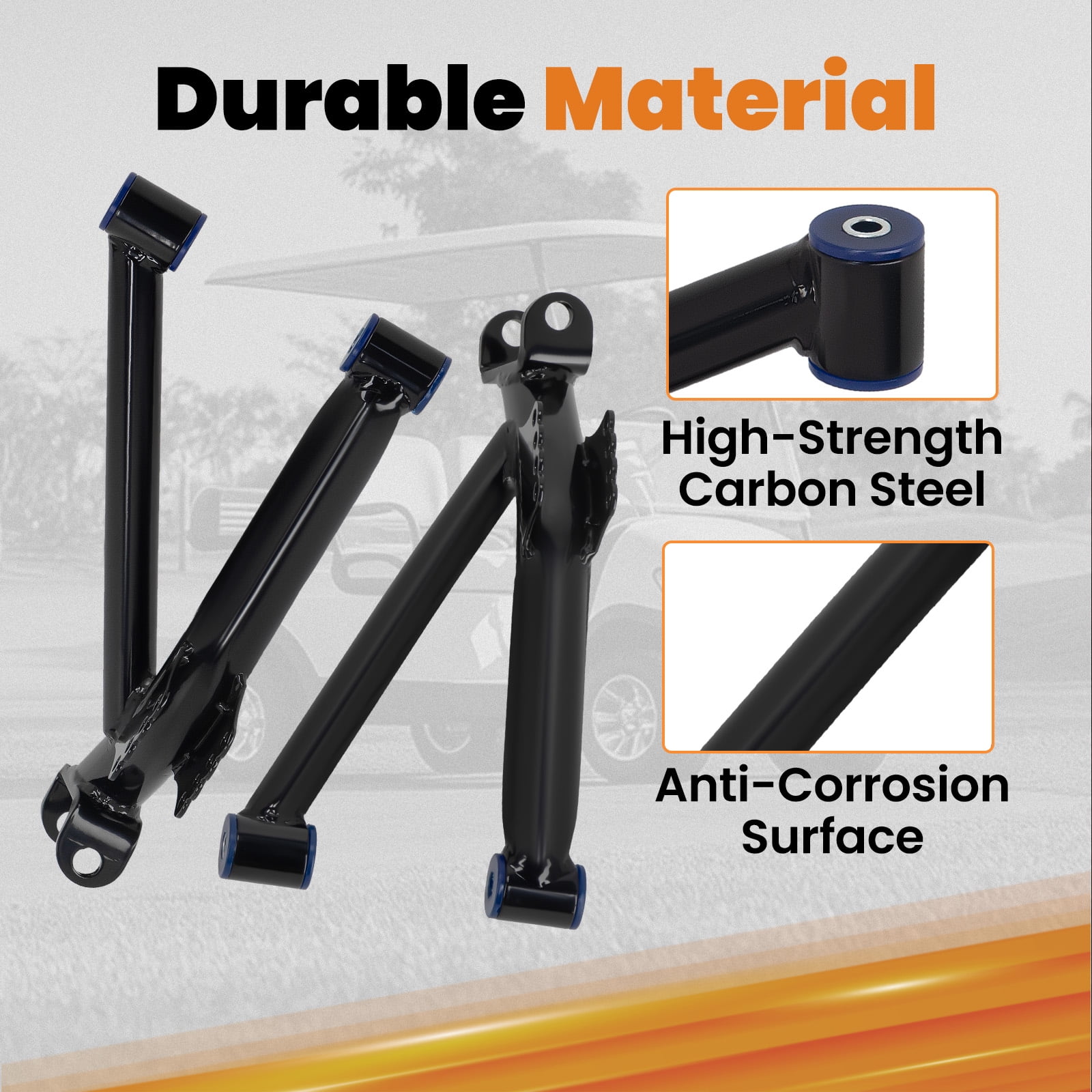 maXpeedingrods 6" A-arm Lift Kit for Yamaha Golf Cart G2 G9 Electric & Gas Model 1985-1995