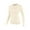 Beige, variant on Women's Long Sleeve Thermal Underwear Lightweight Compression Baselayer Shirt Comfort Winter Tops