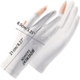 thumbnail image 4 of HUGFEGWE Gants de Mode pour Hommes et Femmes, Gants de Sport Extérieurs à Deux Doigts, Gants Respirants pour Randonnée, Cyclisme, Pêche d'Été CJB91-85500, 4 of 9
