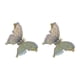 thumbnail image 1 of Pendientes de mariposa con forma de botón, accesorios decorativos de joyería novedosos para niñas. Azul, 1 of 9