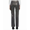 thumbnail image 2 of NYDJ womens  Marilyn Black Coated Snake Straight Leg Jean, 6, 2 of 3