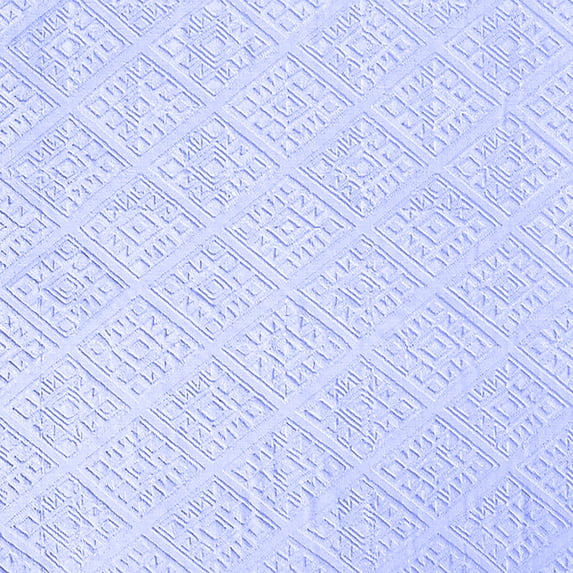 Ahgly Company Indoor Square Solid Blue Modern Area Rugs, 3' Square