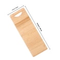 thumbnail image 4 of AURARMLET 1PC Old Fashioned Wash Board Bamboo Beige Clothes Protection for Towels, 4 of 6