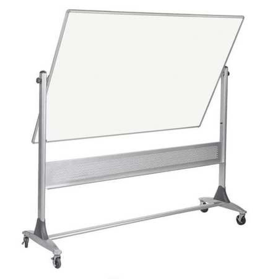 BALT 669RHHH 48"x96" Reversible Plastic Whiteboard, Gloss