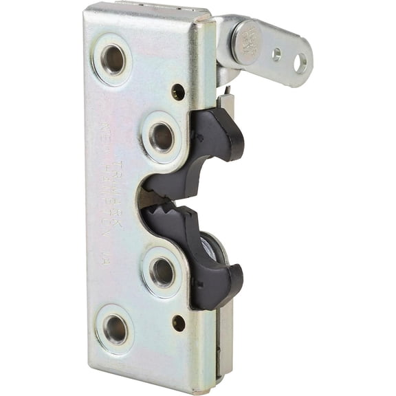 Universal Bear Jaw Car Door Latch, RH Steel, Upgrade for Hot Rods & Street Rods, Zinc Plated, Rod/Cable Release Compatible, Works with Steel & Fiberglass Doors, Standard/Suicide Installations