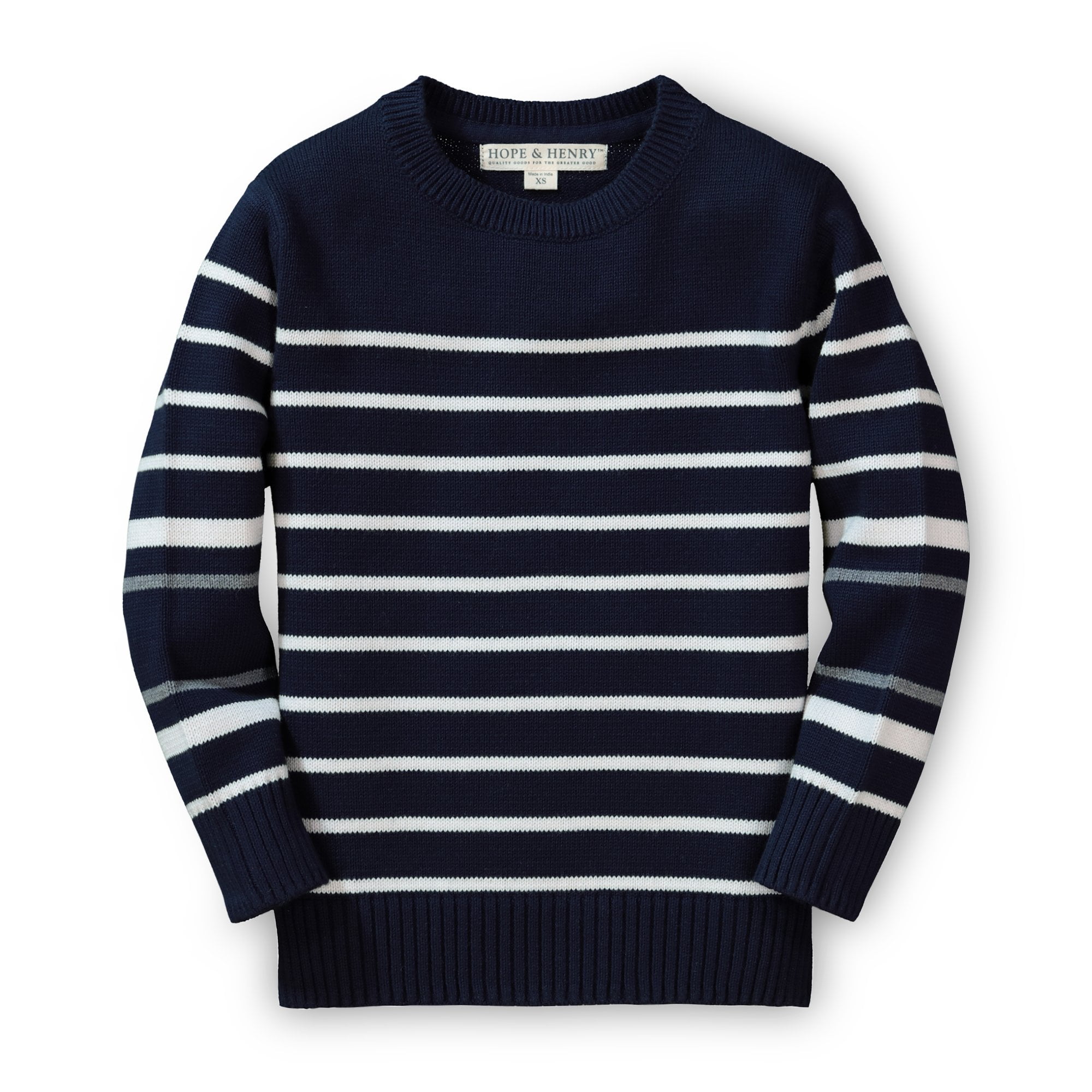 Hope & Henry Boys' Crewneck Pullover Sweater - Walmart.com