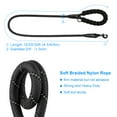 thumbnail image 4 of Plutus Pet Long Rope Dog Leash, Heavy Duty, Reflective, With Comfortable Padded Handle, 15FT 20FT 30FT Dog Training Leash for Small Medium Large Dogs (30FT, Black), 4 of 7