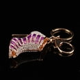 thumbnail image 1 of Key Ring, Rhinestone Keyring  And Shiny Personalized New  Exquisite Modern Design  For Purse For Mobile Phone, 1 of 8