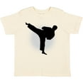 thumbnail image 3 of Inktastic Karate Martial Arts Silhouette Sports Boys Toddler T-Shirt, 3 of 5