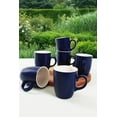 thumbnail image 1 of Keramika Tasse Nuage Cobalt Mat / Blanc 9 cm 6 Pcs, 1 of 2