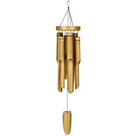 Asli Arts Collection C255 Natural Ring Bamboo Chime