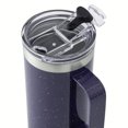 TAL Stainless Steel Mountaineer Travel Mug 20 fl oz, Purple Speckle