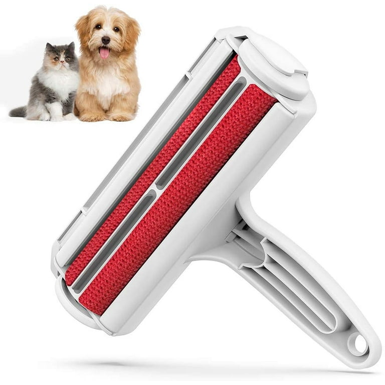 Pet Hair Remover Roller - Dog & Cat Fur Remover with Self-Cleaning Base -  Efficient Animal Hair Removal Tool - Perfect for Furniture, Couch, Carpet