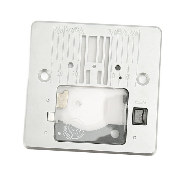 Placa de aguja de costura ABS Q235 de acero, posición precisa, duradera, de repuesto para Singer 4411, 4423, 4432, 4452 y 44S
