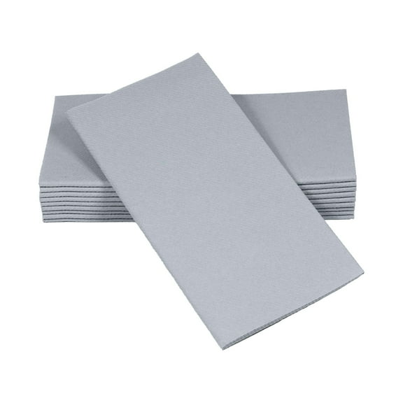 SimuLinen 16”x16” Signature Color Dinner Napkins – GRAY – Box of 50