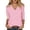 Pink-1, variant on YUEHUA Easter Shirts for Women V Neck Happy Easter T Shirt Easter Bunny Shirt Cute Rabbit Graphic Tee Gift Spring Tees Tops