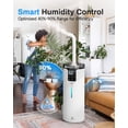 thumbnail image 3 of Large Room Humidifier 4.2gal for Home Bedroom, Whole House Top Fill Cool Mist Humidifier with Touch & Remote Control, Lacidoll, 3 of 9