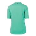 thumbnail image 3 of Women's Cutter & Buck Mint New York Jets Virtue Eco Pique Recycled Polo, 3 of 3