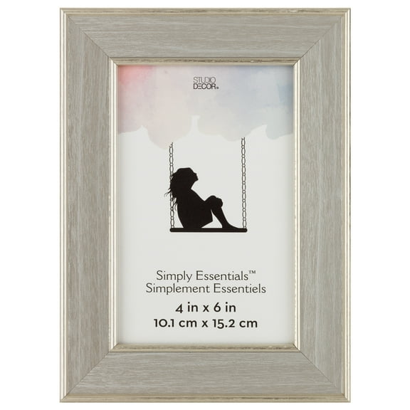 12 Pack: Silver 4" x 6" Frame - Simply Essentials by Studio Decor