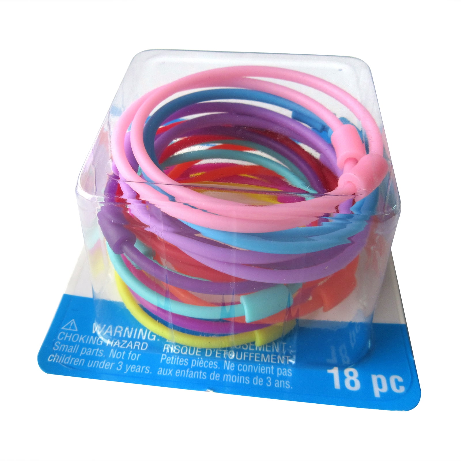 12 Packs: 18 ct. (216 total) Plastic Bead Bracelets by Creatology