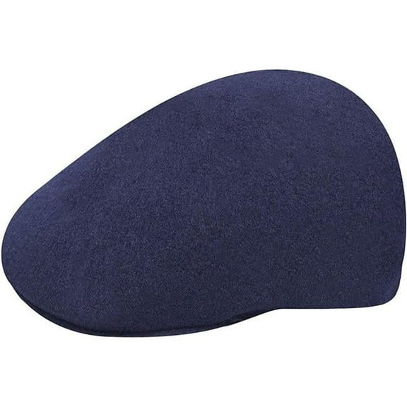 Seamless Wool 507 Felt Hat for Men & Women - Dark Blue - Small