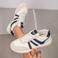 thumbnail image 5 of EKVAHL Orthopedic Walking Shoes for Women, Breathable Mesh Tennis Shoes, Wide Toe Box Zero‑Drop Casual Sneakers Blue, 5 of 6