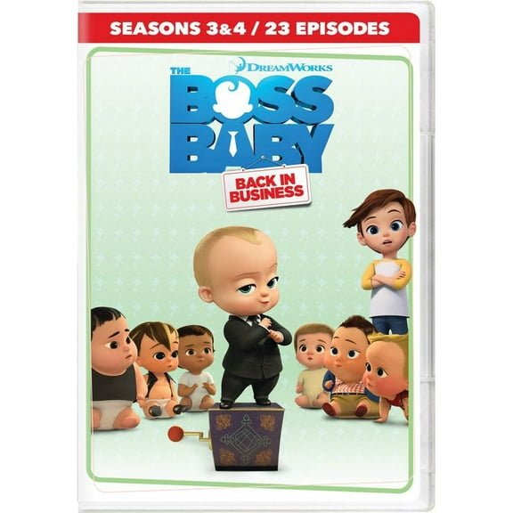 Boss Baby: Back in Business Seasons 3 & 4 (DVD)