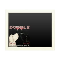 Trademark Fine Art 'Doodle Wine' Chalkboard by Ryan Fowler
