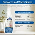 thumbnail image 6 of Comeast Hard Water Stain Remover For Shower Glass, Shower Door Cleaning Without Streaks and Spots, Mineral, Dust & Soap Scum Remover, (Green Cream, 21.3 fl oz), 6 of 9