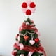 thumbnail image 5 of Adornos para el día de San Valentín, regalos para el día de San Valentín, adorno para la copa del árbol flocado en forma de corazón para el día de San Valentín, copa del árbol de poliéster., 5 of 8