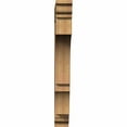 thumbnail image 2 of Ekena Millwork 3 1/2"W x 26"D x 30"H Balboa Traditional Smooth Bracket, Western Red Cedar, 2 of 13