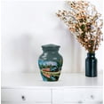 thumbnail image 5 of Train Funeral Cremation Urns For Adult Ashes Women - Blue Miniature Urns For Adult Female - Green Mini Memorial Urn For Male Ashes - Small Keepsake Urn For Father And Mother -3 Inch, 5 of 7