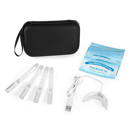 8 LEDs Best Teeth Whitening Light Kit with USB Cable (Best Rated Teeth Whitening Kit)